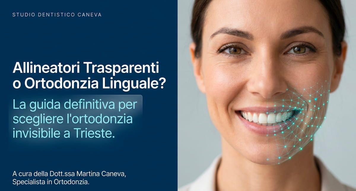 Allineatori trasparenti e ortodonzia linguale a confronto – Studio Dentistico Caneva, Trieste